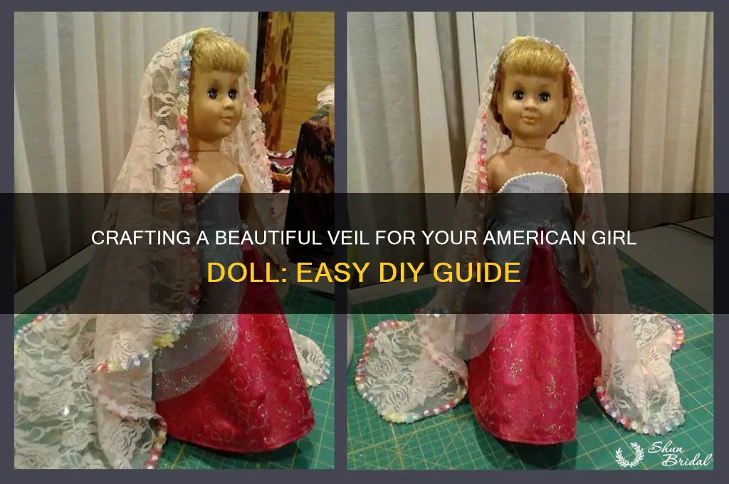 how to make a veil for american girl doll
