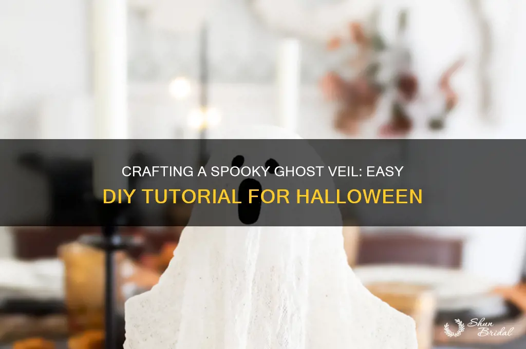 how to make a veil for ghost