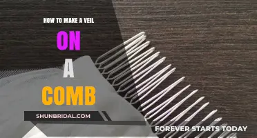 Crafting Your Own Veil on a Comb: A Step-by-Step Guide