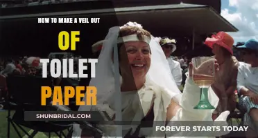 Crafting Elegance: DIY Toilet Paper Veil Tutorial for Creative Brides
