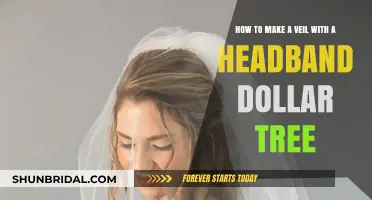 DIY Dollar Tree Veil: Crafting a Headband Veil on a Budget
