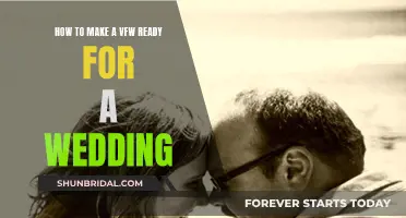 VFW Wedding Prep: A Step-by-Step Guide for Couples