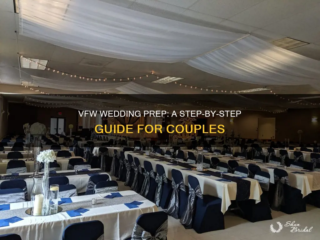 how to make a vfw ready for a wedding