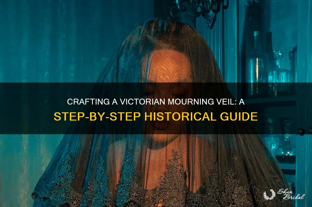 how to make a victorian mourning veil
