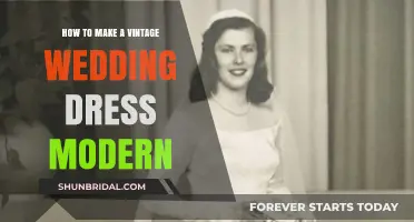Revamp Vintage Wedding Dresses for a Modern Look