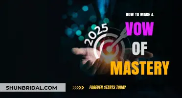 Mastering Mastery: Crafting a Vow for Skill Perfection and Growth
