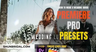 Create Wedding-Themed Premiere Pro Presets for Your Special Day