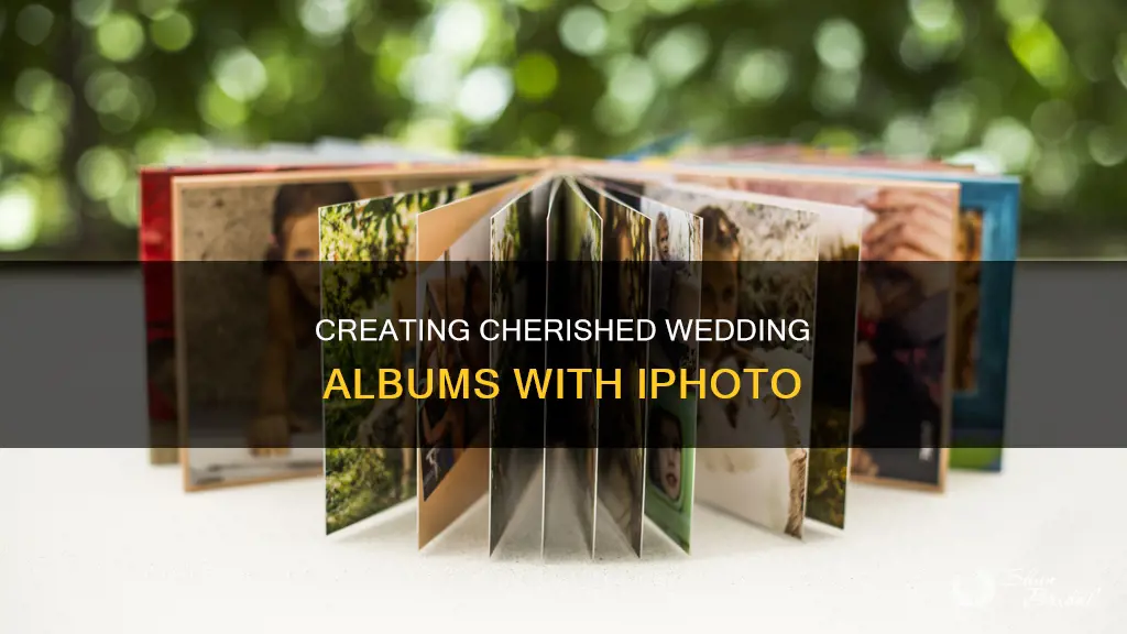 how to make a wedding album in iphoto