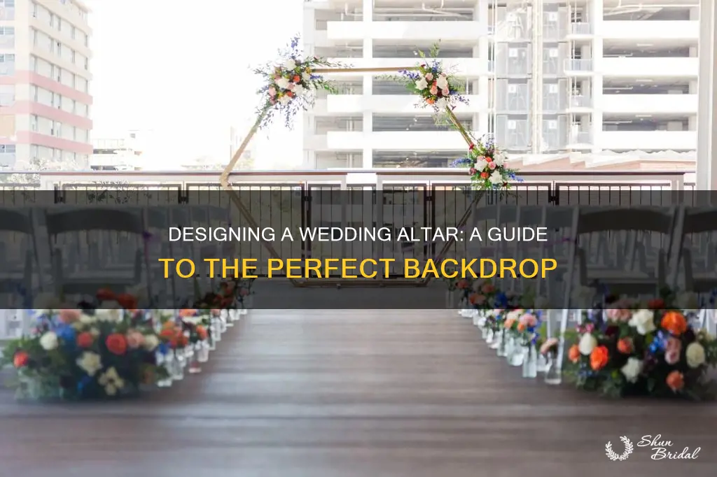 how to make a wedding alter