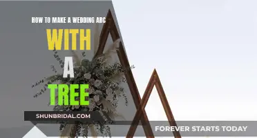 A Guide to Building a Wedding Arch with Trees