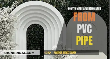 Creating a Wedding Arch: PVC Pipe Magic