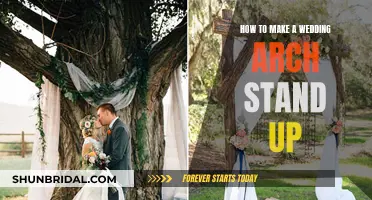 The Wedding Arch: Standing Tall and Proud