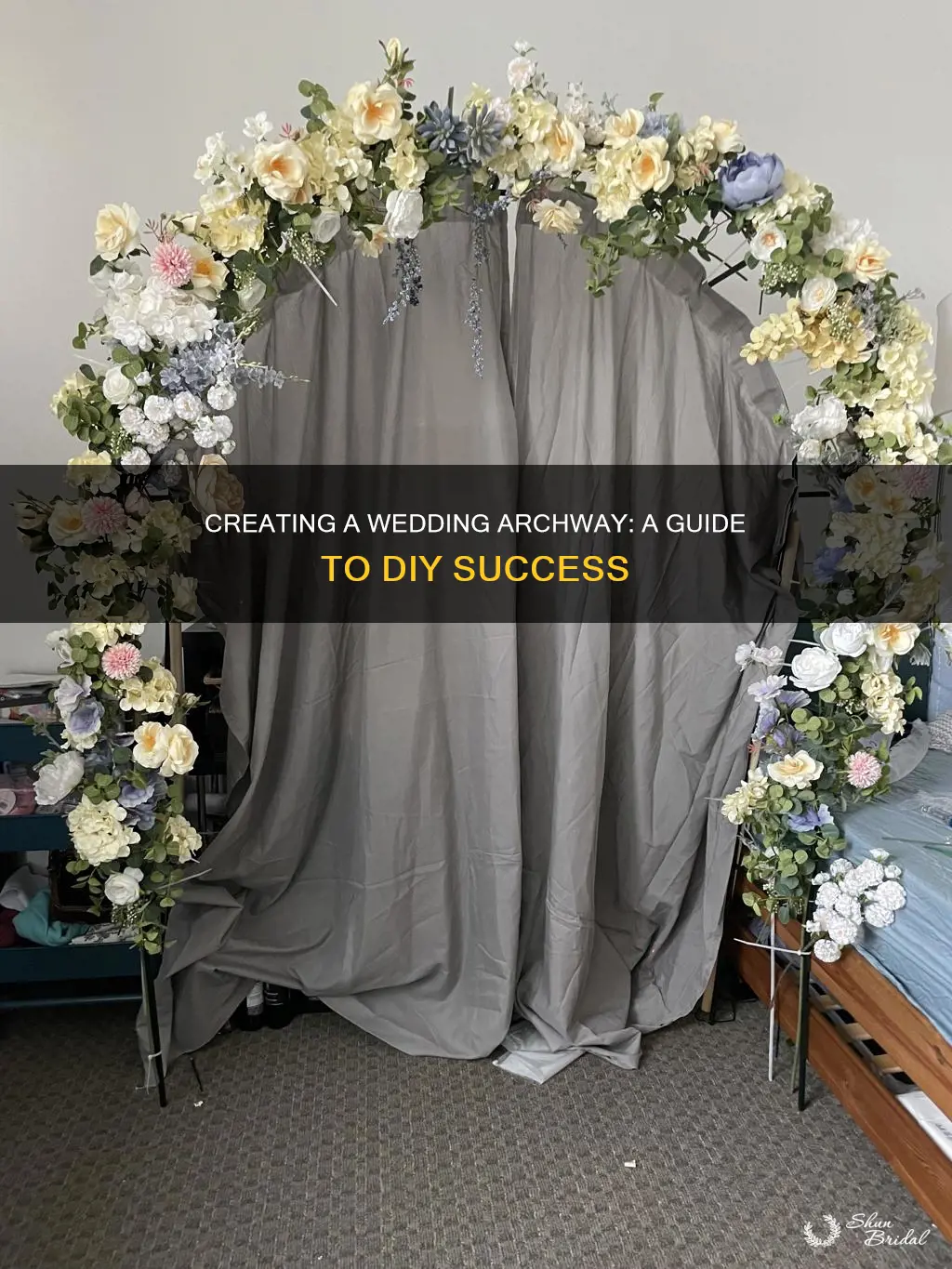 how to make a wedding archway