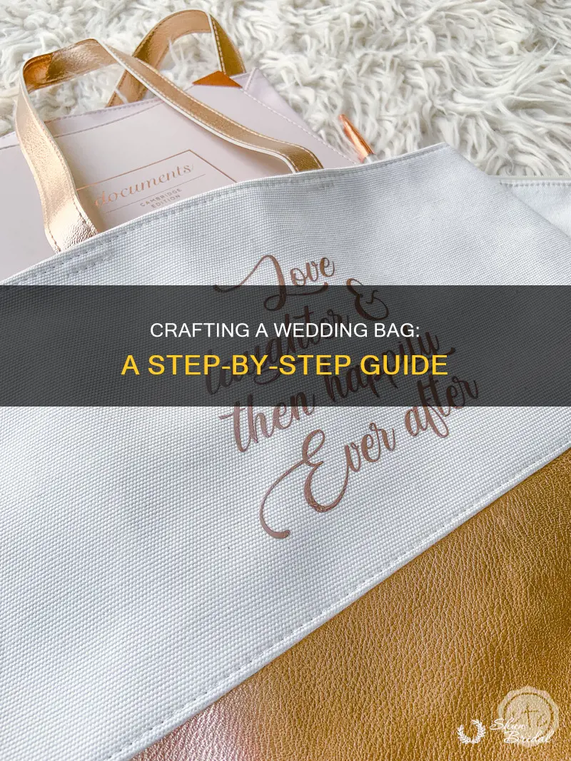 how to make a wedding bag