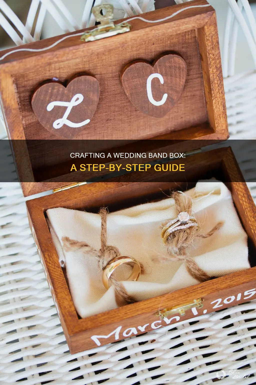 how to make a wedding band box