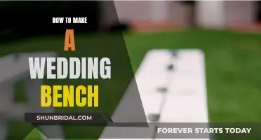 Creating a Wedding Bench: A Step-by-Step Guide