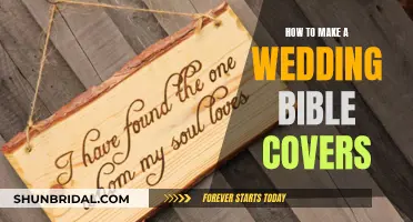 Designing a Wedding Bible Cover: A Step-by-Step Guide