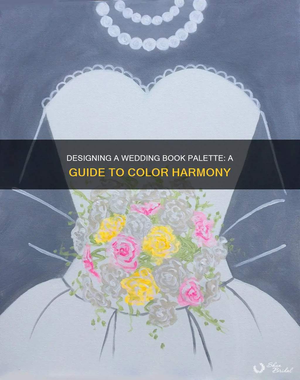 how to make a wedding book palette