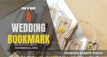 Crafting Wedding Bookmarks: A Step-by-Step Guide