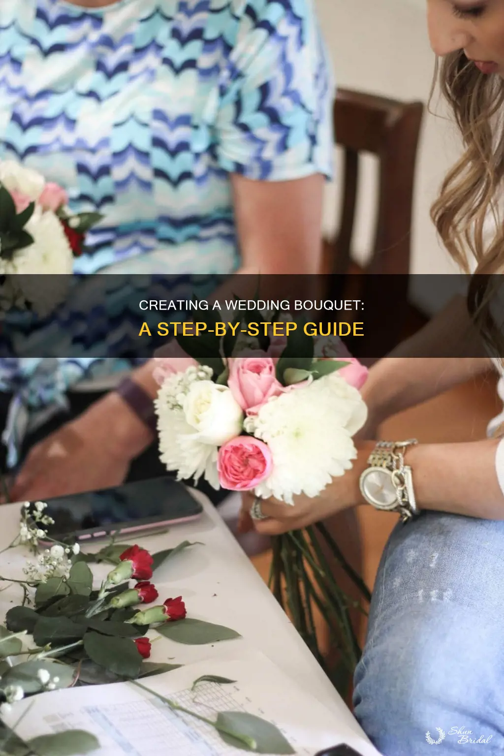 how to make a wedding bouqet