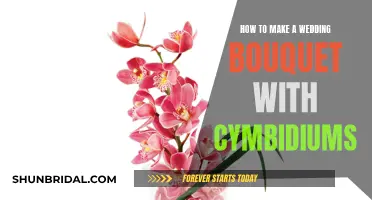 Creating a Cymbidium Wedding Bouquet