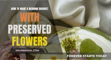 Creating a Preserved Flower Wedding Bouquet