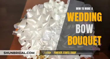 Creating a Wedding Bow Bouquet: A Step-by-Step Guide