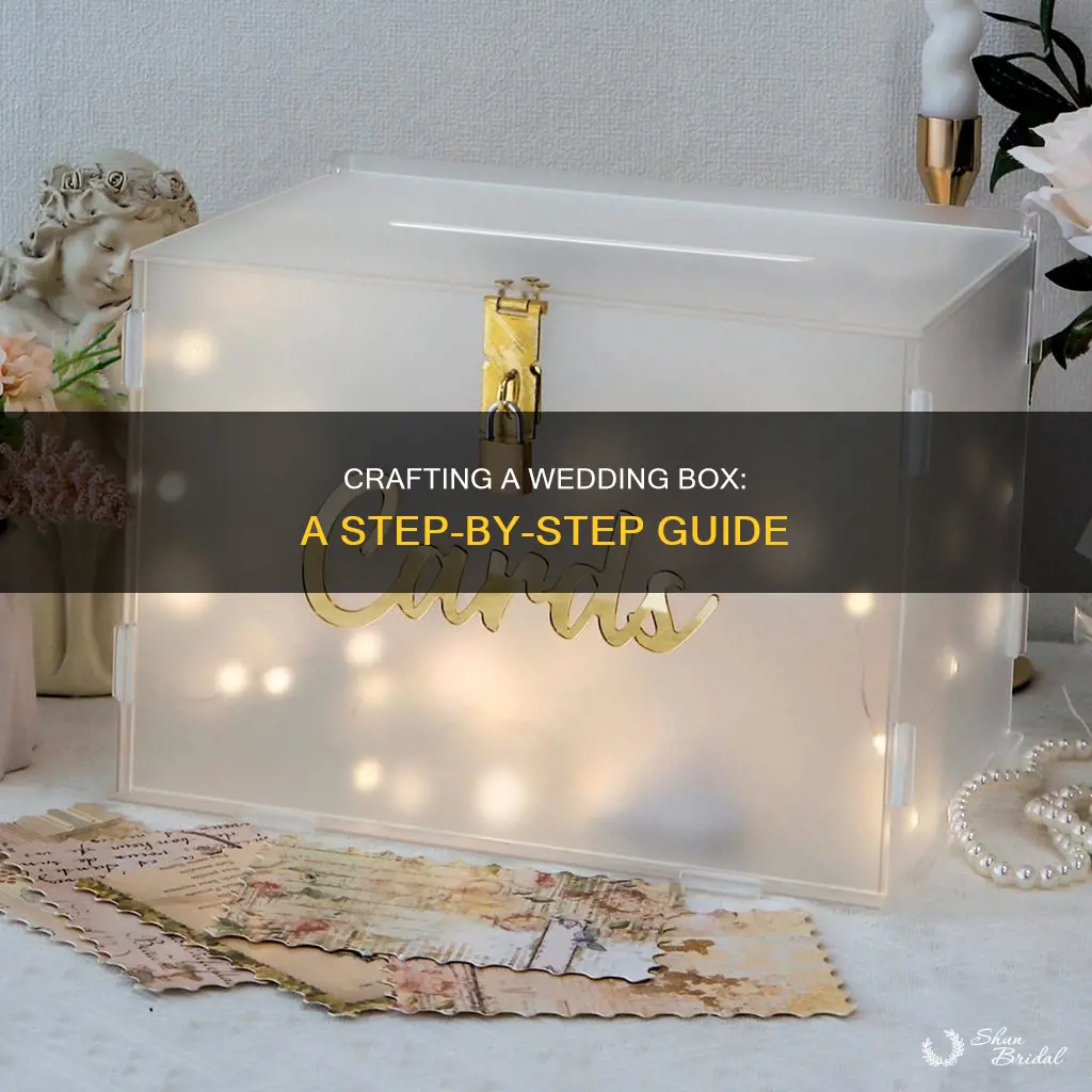 how to make a wedding box