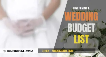 Creating a Wedding Budget: A Step-by-Step Guide for Couples