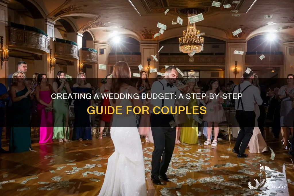 how to make a wedding budget list