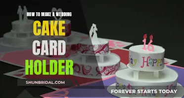 Creating a Wedding Cake Card Holder: Easy DIY Guide