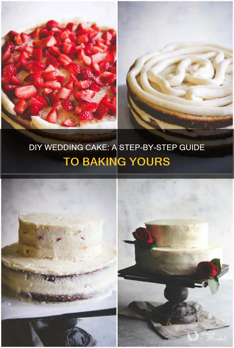 how to make a wedding cake diy