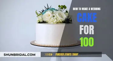 Guide to Baking a 3-Tier Wedding Cake for 100 Guests