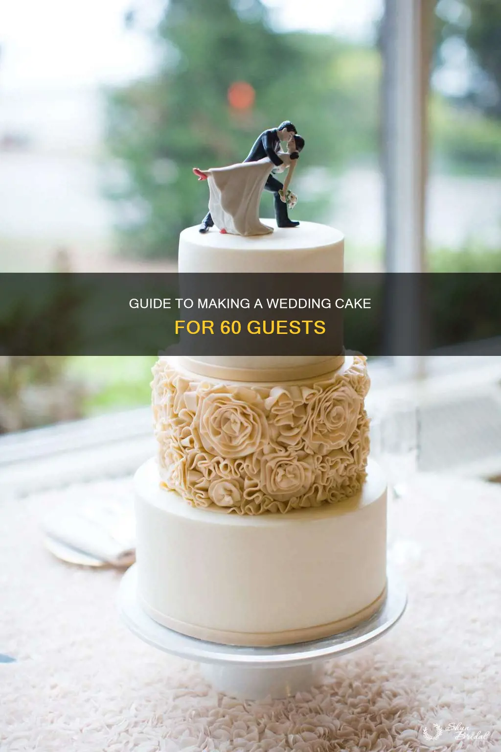 how to make a wedding cake for 60