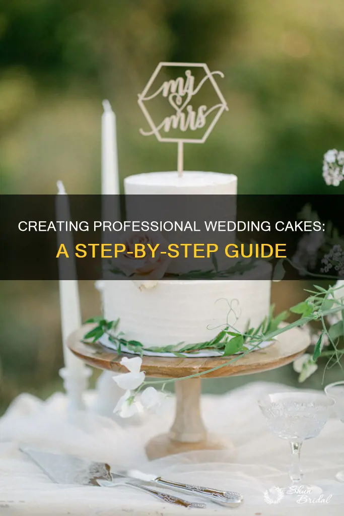 how to make a wedding cake like a pro