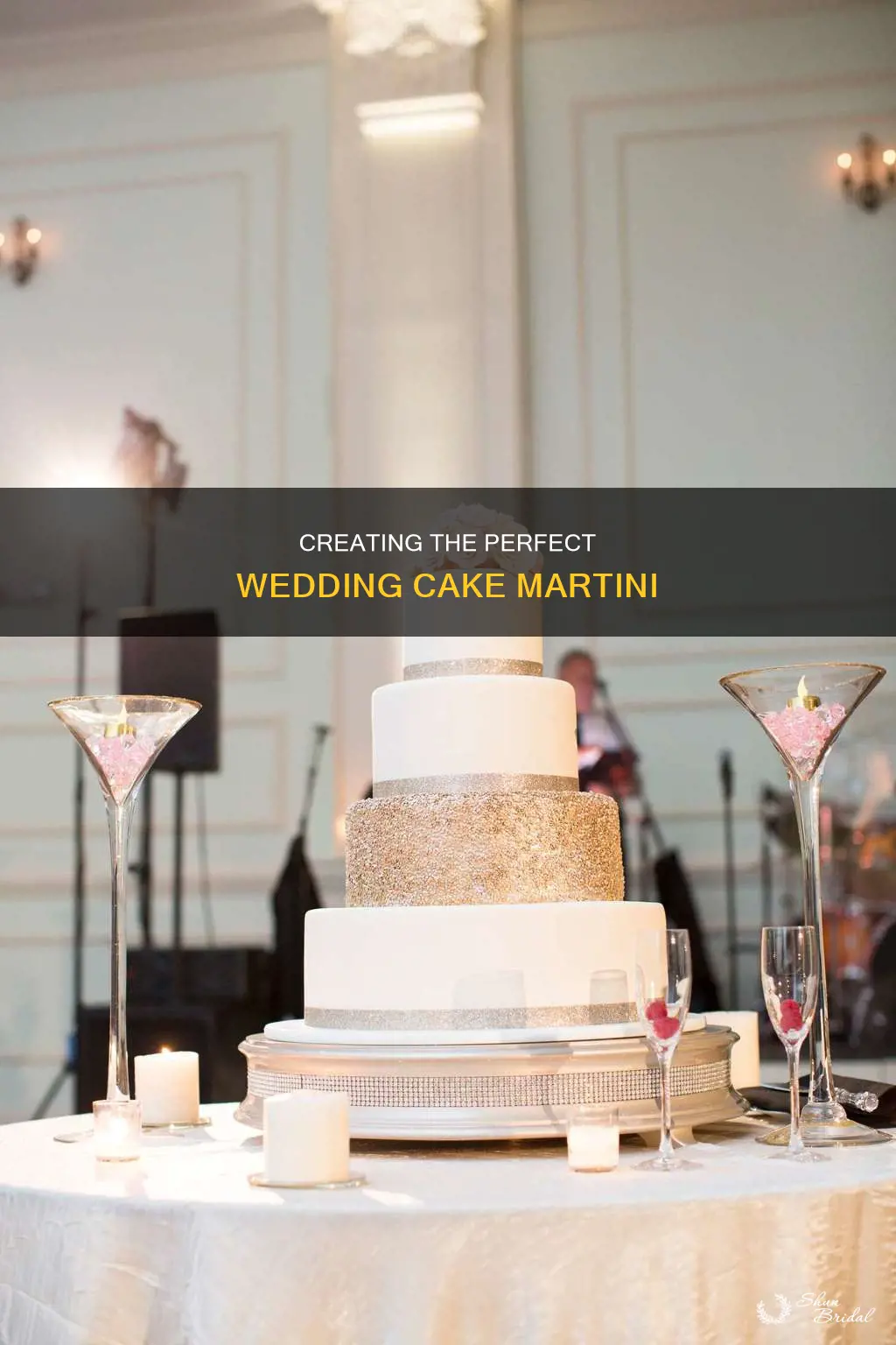 how to make a wedding cake martini