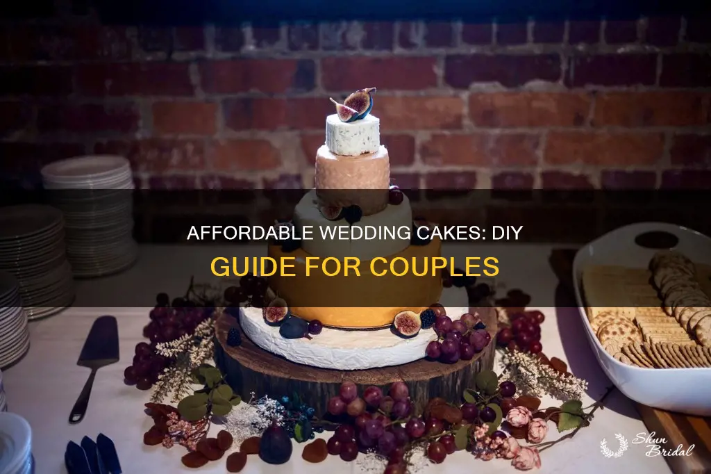 how to make a wedding cake on a budget