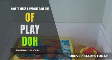 Make a Wedding Cake Using Play-Doh