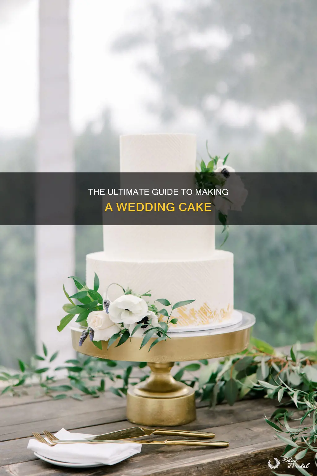 how to make a wedding cake part 3