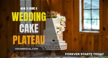 Crafting a Wedding Cake Plateau: A Step-by-Step Guide