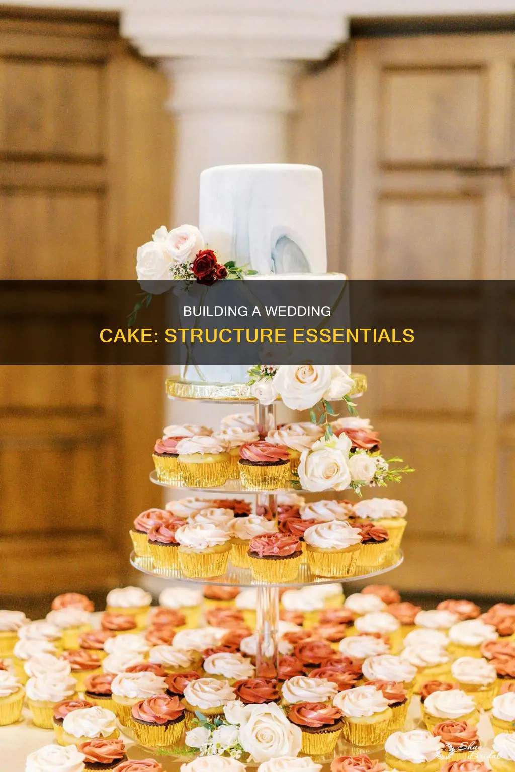 how to make a wedding cake structure