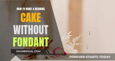 Creating a Fondant-Free Wedding Cake: A Step-by-Step Guide