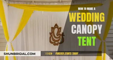 Creating a Wedding Canopy Tent: A Step-by-Step Guide