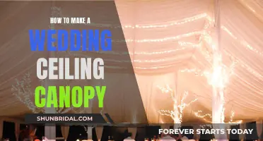 Creating a Wedding Canopy Ceiling: A Step-by-Step Guide