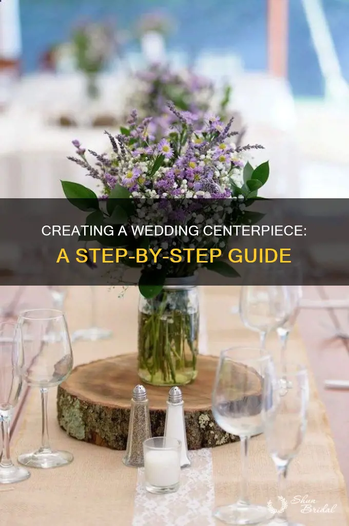 how to make a wedding centerpiece step by step