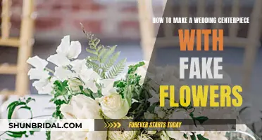 Creating Stunning Wedding Centerpieces with Artificial Blooms