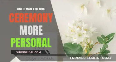 Personalizing Your Wedding: Tips for a Unique Ceremony