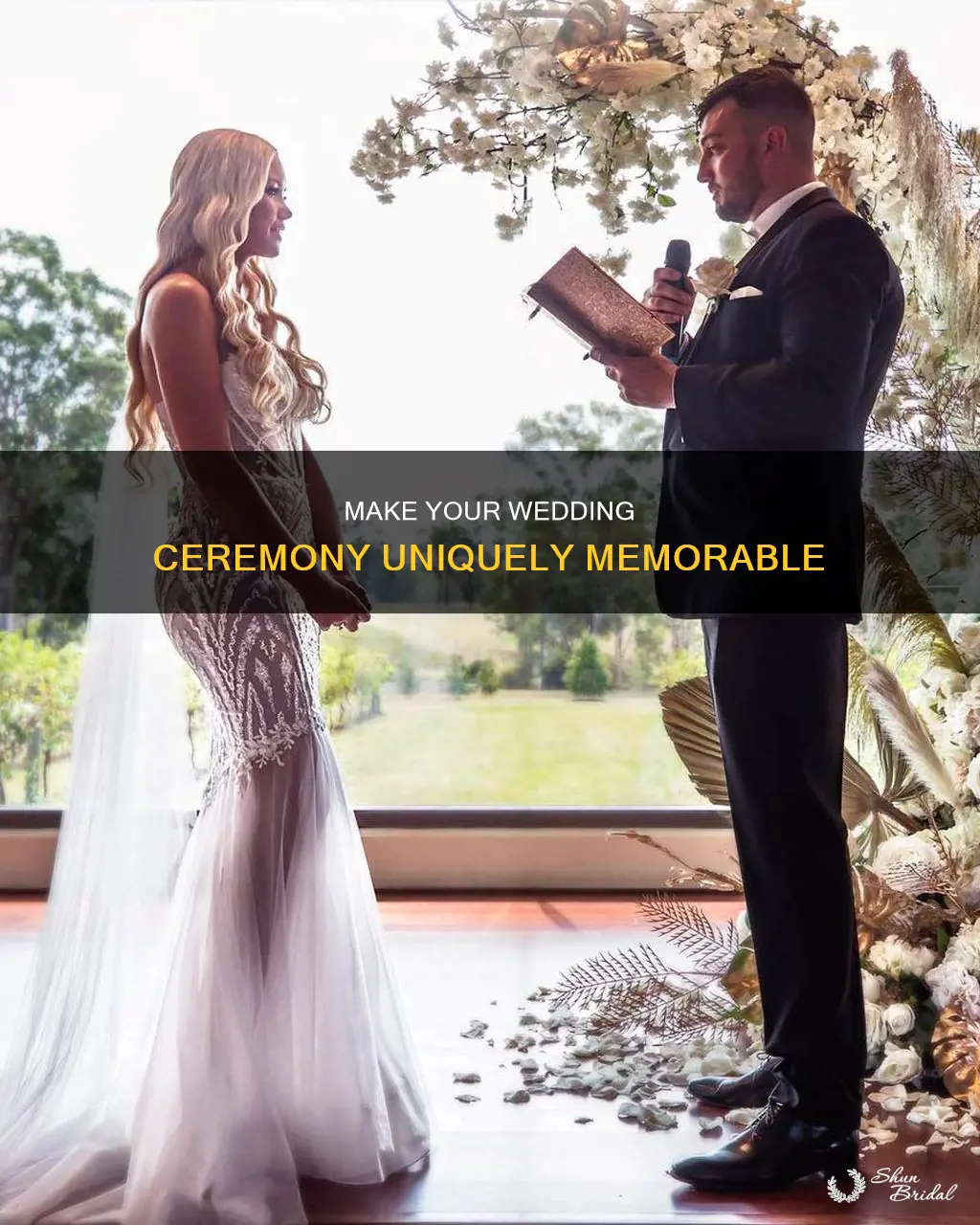 how to make a wedding ceremony unique