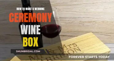 Creating a Cherished Wedding Wine Box