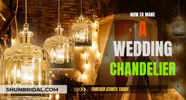 Creating a Wedding Chandelier: A DIY Guide